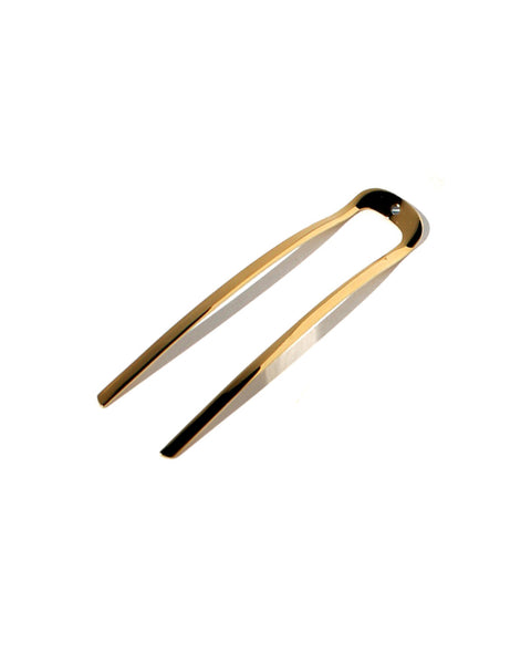 Hairpin 014 in shiny gold